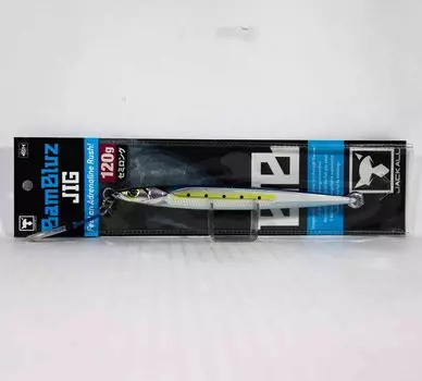 Jackall Metal Jig Bambluz Semi Long 120 грамм Алюминий Iwashi (3573)