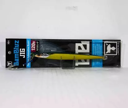 Jackall Metal Jig Bambluz Semi Long 120 грамм Грикин (3597)