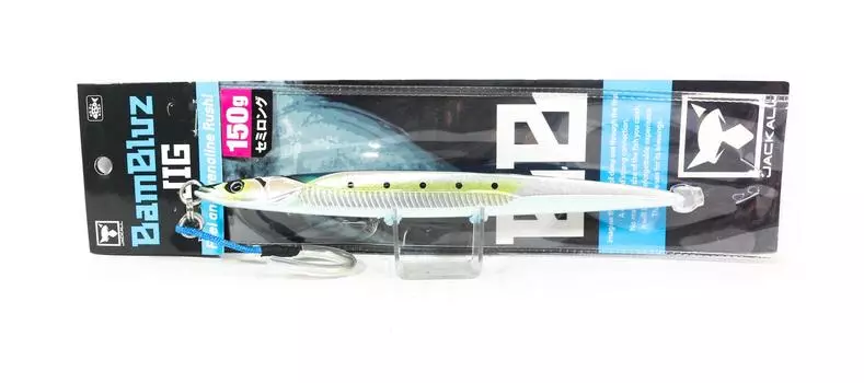 Jackall Metal Jig Bambluz Semi Long 150 грамм Алюминий Iwashi (3658)