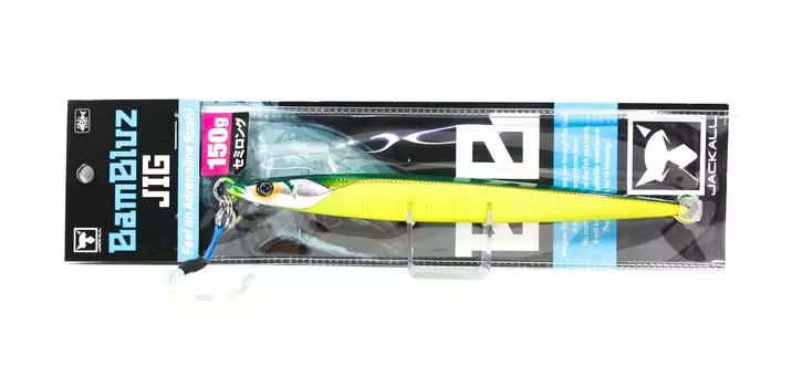 Jackall Metal Jig Bambluz Semi Long 150 грамм Грикин (3672)