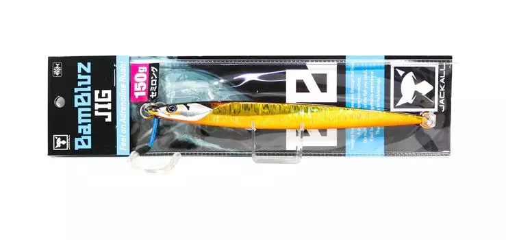 Jackall Metal Jig Bambluz Semi Long 150 грамм Красное Золото (3610)