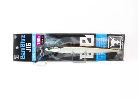 Jackall Metal Jig Bambluz Semi Long 150 грамм Ikanago Плечо Glow (2926)