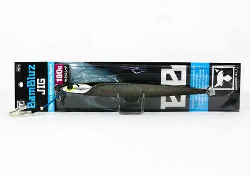 Jackall Metal Jig Bambluz Semi Long 180 грамм Серый Металлик Магма (3719)