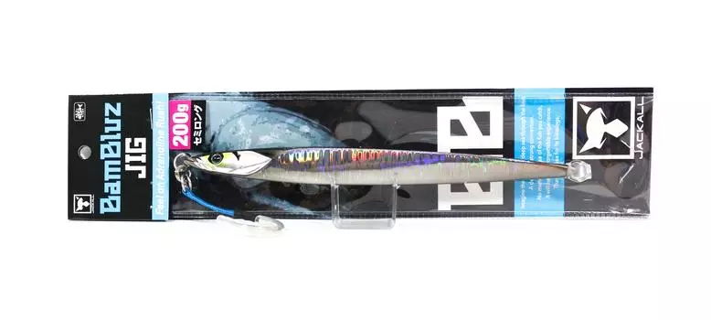 Jackall Metal Jig Bambluz Semi Long 200 грамм Серый Металлик Магма (3795)