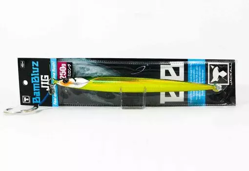 Jackall Metal Jig Bambluz Semi Long 250 грамм Grikin Slim Border HL (3917)