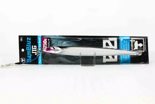 Jackall Metal Jig Bambluz Semi Long 250 грамм Slim Border Silver (3863)