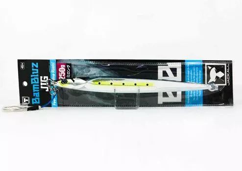 Jackall Metal Jig Bambluz Semi Long 250 грамм Алюминий Iwashi (3894)