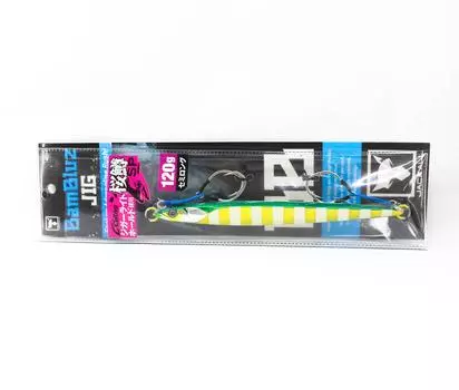 Jackall Metal Jig Bambluz Semi Long Sakuramasu 120 граммов Glow Stripe (3781)