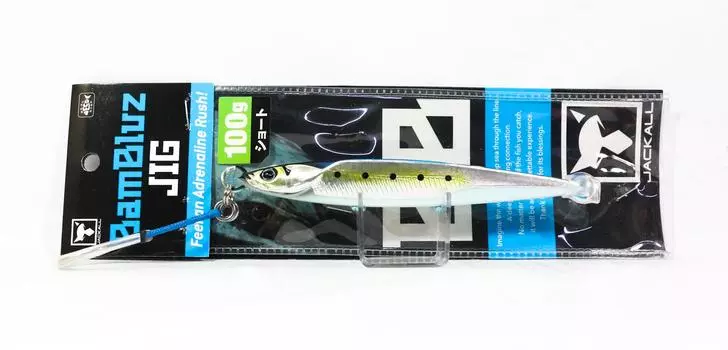 Jackall Metal Jig Bambluz Short 100 грамм Алюминий Iwashi (3016)