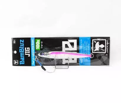 Jackall Metal Jig Bambluz Short 100 грамм УФ-лазерный розовый (2674)