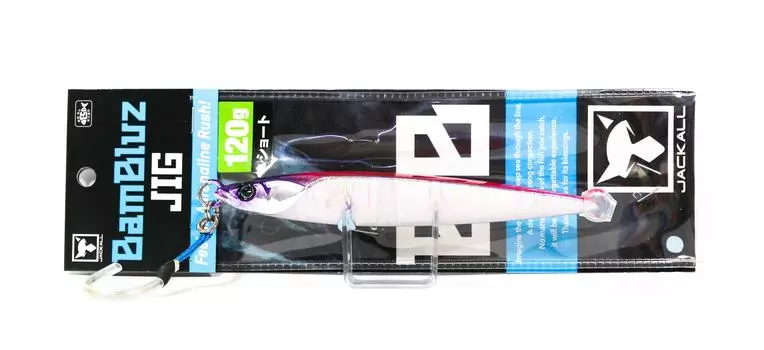 Jackall Metal Jig Bambluz Short 120 грамм Pink Back Magma (3108)