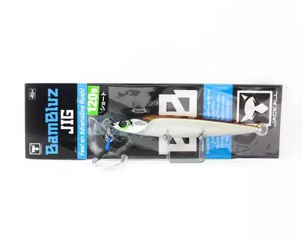 Jackall Metal Jig Bambluz Short 120 грамм Ikanago Плечо Glow (2711)