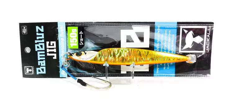 Jackall Metal Jig Bambluz Short 150 грамм Красное золото Magma Wave HL (3191)