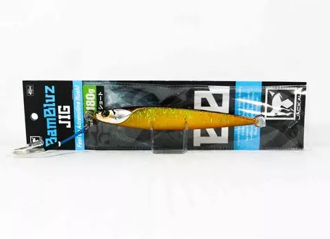 Jackall Metal Jig Bambluz Short 180 грамм Красное золото Magma Wave HL (3276)