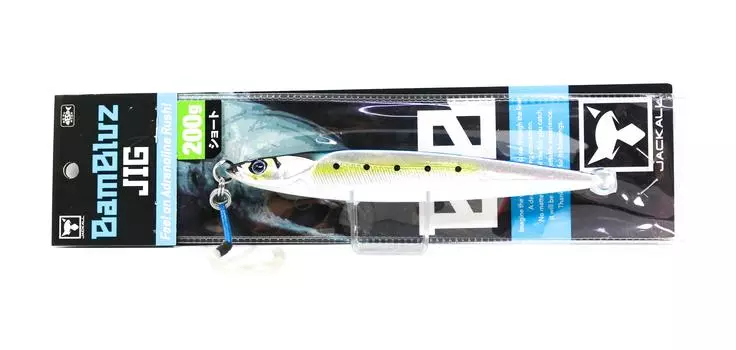 Jackall Metal Jig Bambluz Short 200 грамм Алюминий Iwashi (3337)