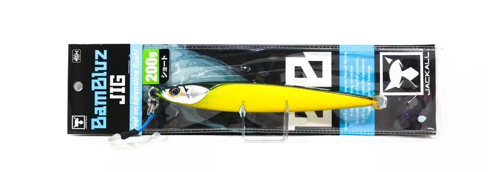 Jackall Metal Jig Bambluz Short 200 грамм Grikin Slim Border HL (3368)