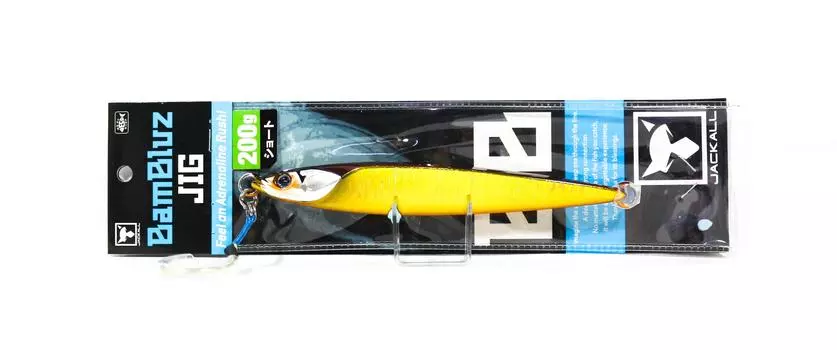 Jackall Metal Jig Bambluz Short 200 грамм Красное золото Magma Wave HL (3351)