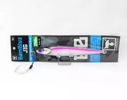 Jackall Metal Jig Bambluz Short 250 грамм UV Laserpink (2827)