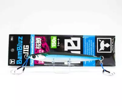 Jackall Metal Jig Bambluz Short Sakuramasu 150 грамм Meroudo Glow (3729)