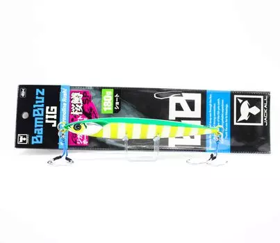 Jackall Metal Jig Bambluz Short Sakuramasu 180 грамм Grikin Glow (3736)