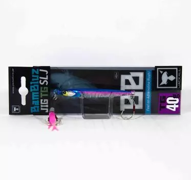 Jackall Metal Jig Bambluz SLJ TG Tungsten 40 грамм Sexy Blue Pink (4209)