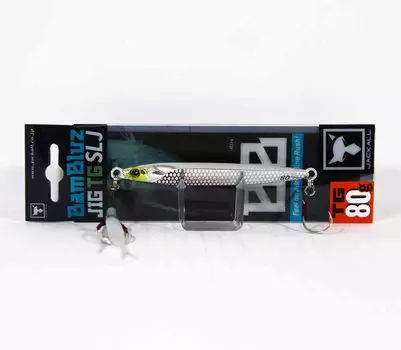 Jackall Metal Jig Bambluz SLJ TG Tungsten 80 грамм Flashing Shirasu (4384)