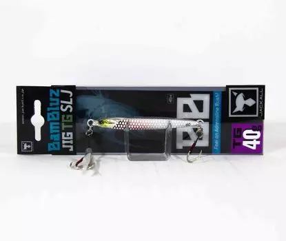 Jackall Metal Jig Bambluz SLJ TG Вольфрам 40 грамм Мигающий Ширасу (4247)