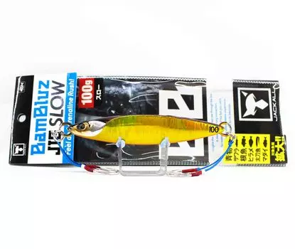 Jackall Metal Jig Bambluz Slow 100 грамм Красное золото Magma Wave HL (7995)