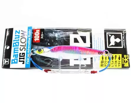 Jackall Metal Jig Bambluz Slow 100 грамм Сексуальный Синий Розовый (8039)