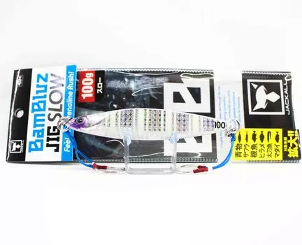 Jackall Metal Jig Bambluz Slow 100 грамм Silver Glow Stripe (8046)