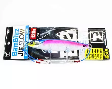Jackall Metal Jig Bambluz Slow 120 грамм сексуальный синий розовый (8114)