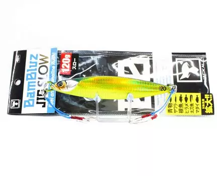 Jackall Metal Jig Bambluz Slow 120 грамм Grikin Slim Border HL (8145)