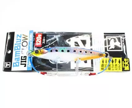 Jackall Metal Jig Bambluz Slow 120 грамм Iwashi Magma Wave HL (8091)