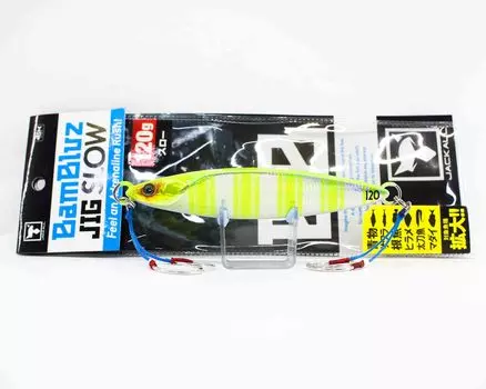 Jackall Metal Jig Bambluz Slow 120 грамм Диаграмма Задняя полоса (8138)