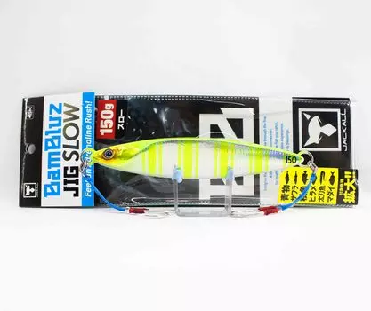 Jackall Metal Jig Bambluz Slow 150 грамм Диаграмма Задняя полоса (8213)