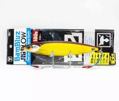 Jackall Metal Jig Bambluz Slow 180 грамм Красное золото Magma Wave Hl (8237)