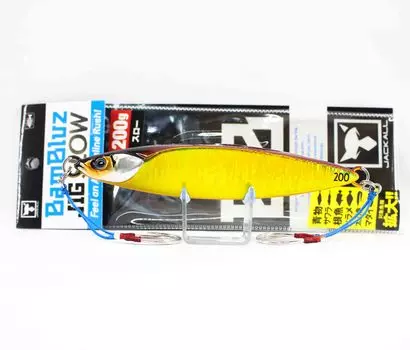 Jackall Metal Jig Bambluz Slow 200 грамм Красное золото Magma Wave Hl (8312)