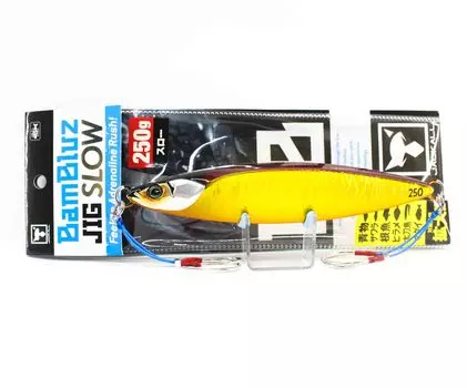 Jackall Metal Jig Bambluz Slow 250 грамм Красное золото Magma Wave Hl (8398)