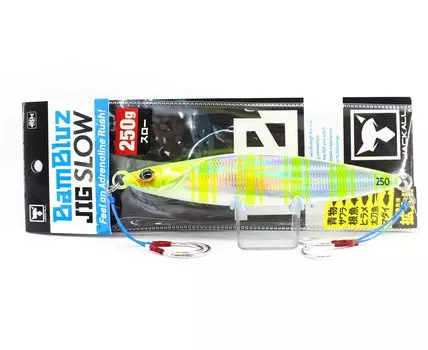 Jackall Metal Jig Bambluz Slow 250 грамм График Задняя полоса (8459)
