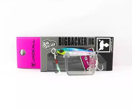 Jackall Metal Jig Big Backer 10 грамм Синий РозовыйGlow Dot (2798)
