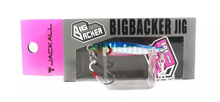 Jackall Metal Jig Big Backer 10 грамм Сине-розовый (5129)