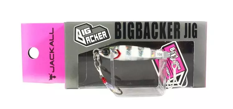 Jackall Metal Jig Big Backer 10 грамм Glow Stripe (5167)