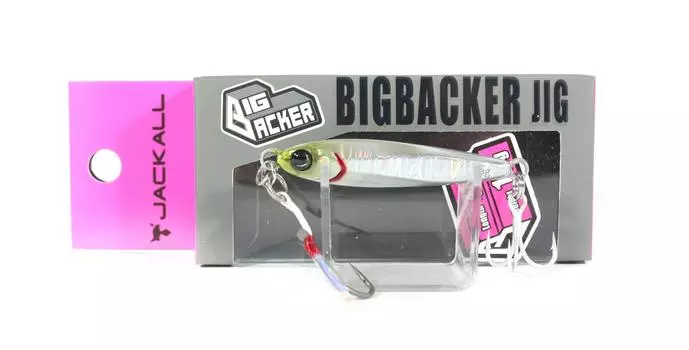 Jackall Metal Jig Big Backer 15 грамм Shirasu Silver (5235)