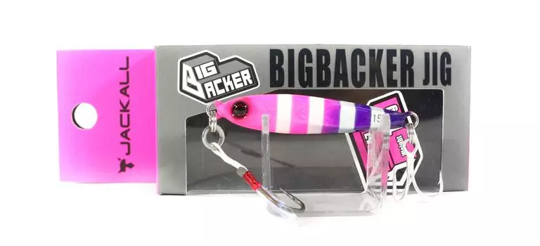 Jackall Metal Jig Big Backer 15 грамм Glow Pink Purple (5259)