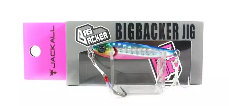 Jackall Metal Jig Big Backer 15 грамм Сине-розовый (5204)