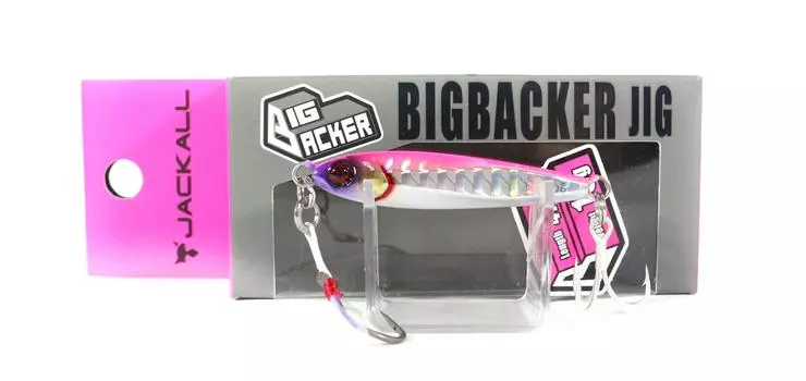 Jackall Metal Jig Big Backer 15 грамм Розовая спинка (5211)