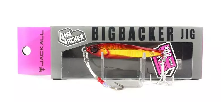 Jackall Metal Jig Big Backer 20 грамм Red & Gold (5303)