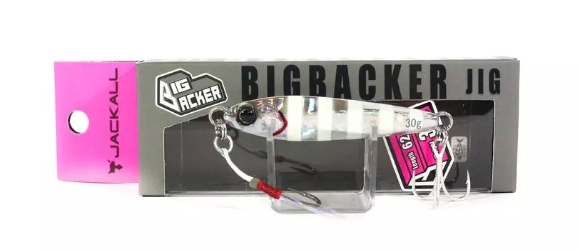 Jackall Metal Jig Big Backer 30 грамм Glow Stripe (5402)
