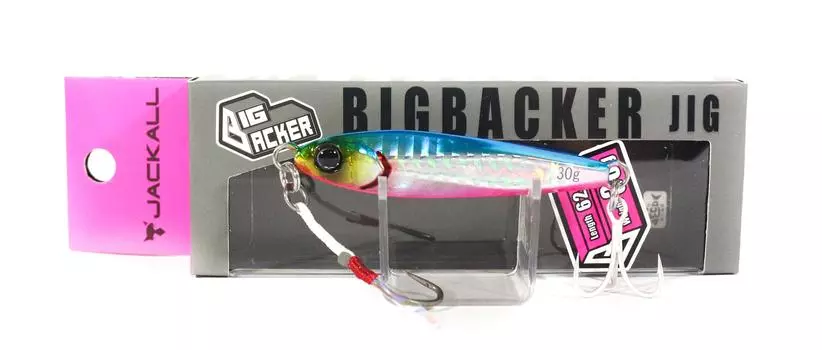 Jackall Metal Jig Big Backer 30 грамм Синий Розовый (5365)