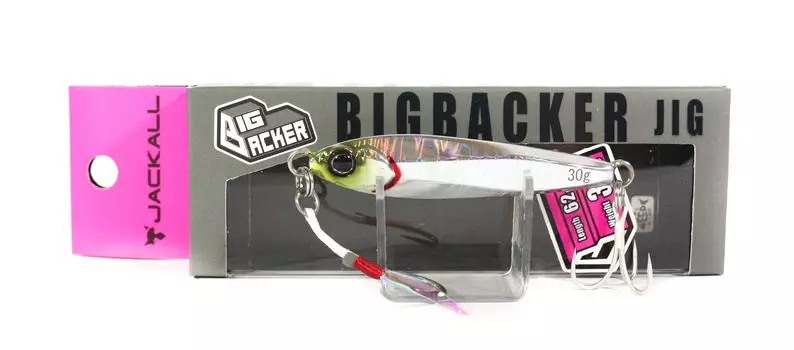 Jackall Metal Jig Big Backer 30 грамм Shirasu Silver (5396)
